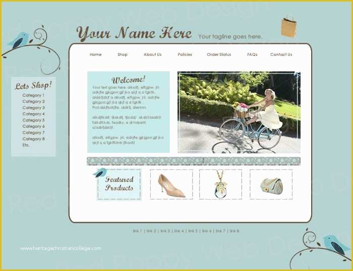 Premade Website Templates Free Of 1000 Images About Cute Websites and Website Templates On