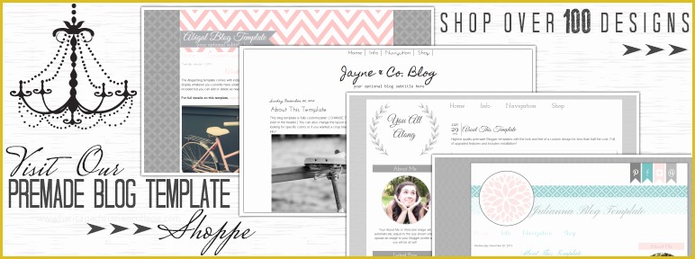 Premade Website Templates Free Of Blogaholic Designs Premade Blogger Templates Custom