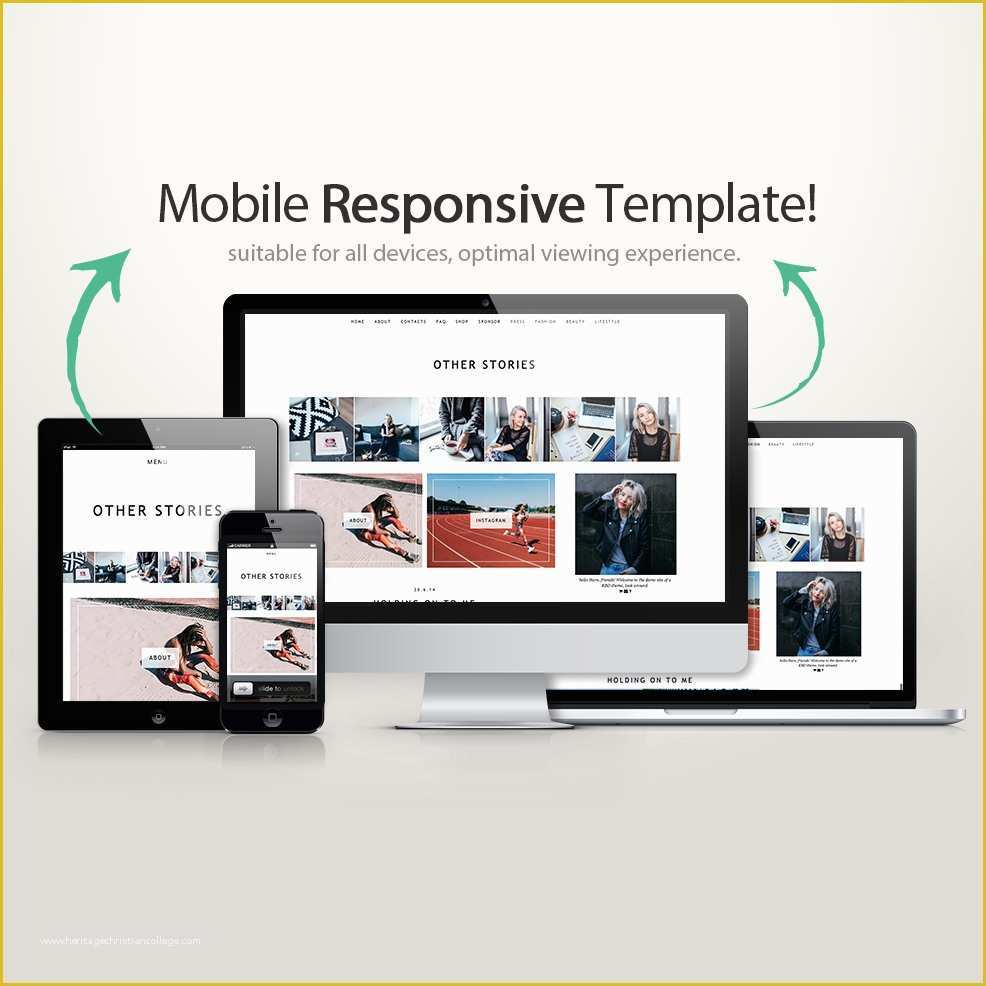 Premade Website Templates Free Of Blogger Template Other Stories