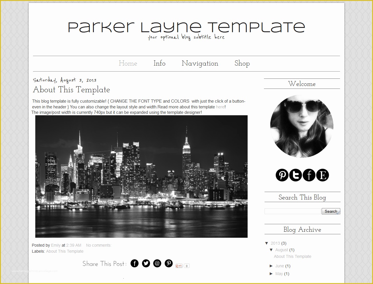 Premade Website Templates Free Of New Premade Blogger Templates