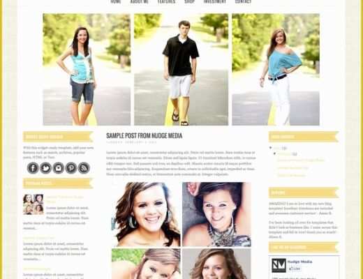 Premade Website Templates Free Of Premade Blogger Template 3 Column Graphy by