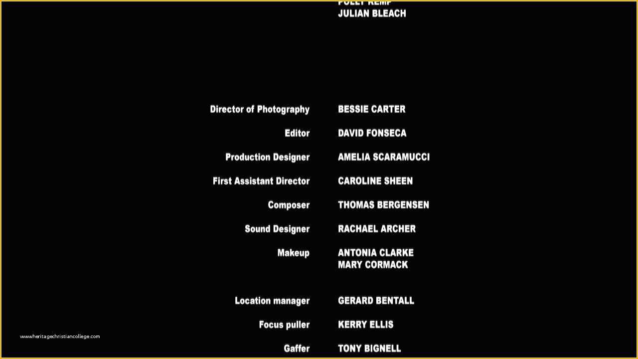 Premiere Pro Credits Template Free Of Test End Credits Rough