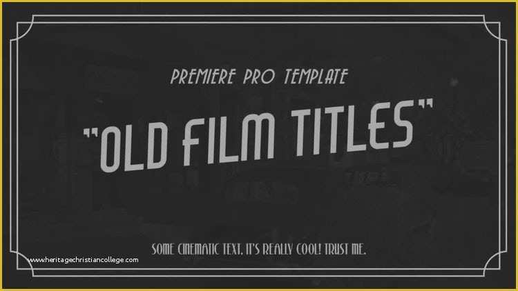 Premiere Pro Slideshow Template Free Download Of Old Titles Premiere Pro Templates