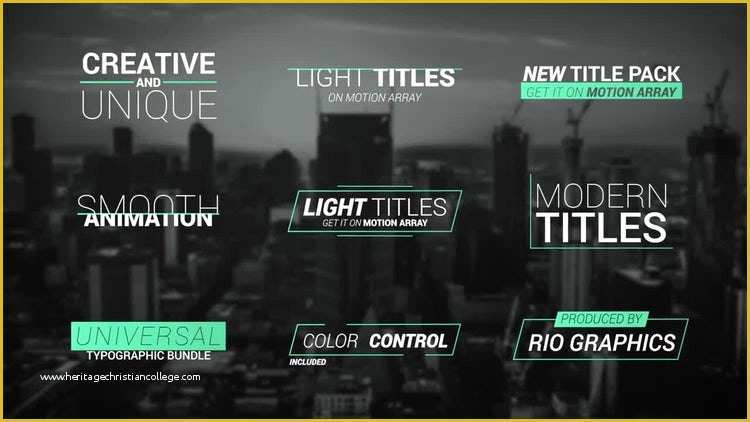 Premiere Pro Title Templates Free Download Of 18 Light Titles V2 Premiere Pro Templates