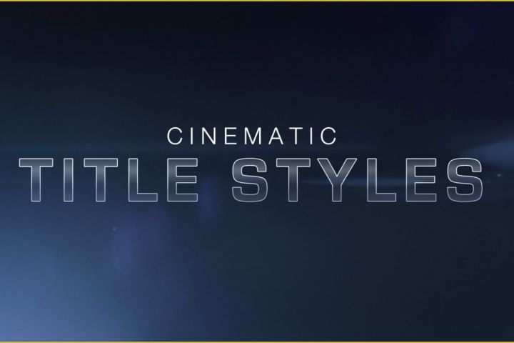 Premiere Pro Title Templates Free Download Of Free Cinematic Title Style Library for Premiere Pro