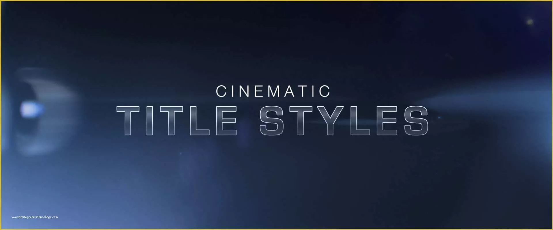 Premiere Pro Title Templates Free Download Of Free Cinematic Title Style Library for Premiere Pro