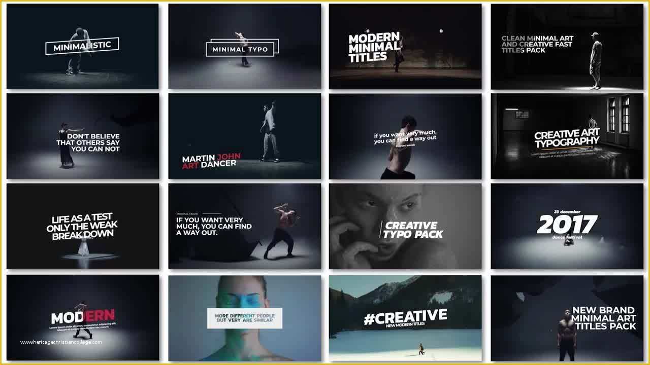 Premiere Pro Title Templates Free Download Of Minimal Art Titles – Premiere Pro Templates – Download