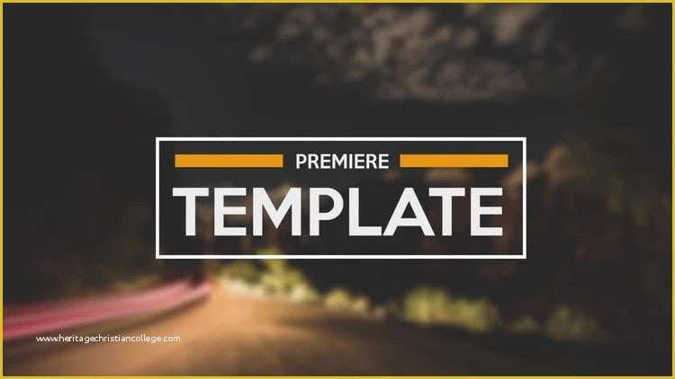 Premiere Templates Free Of Titles Pack Premiere Pro Templates