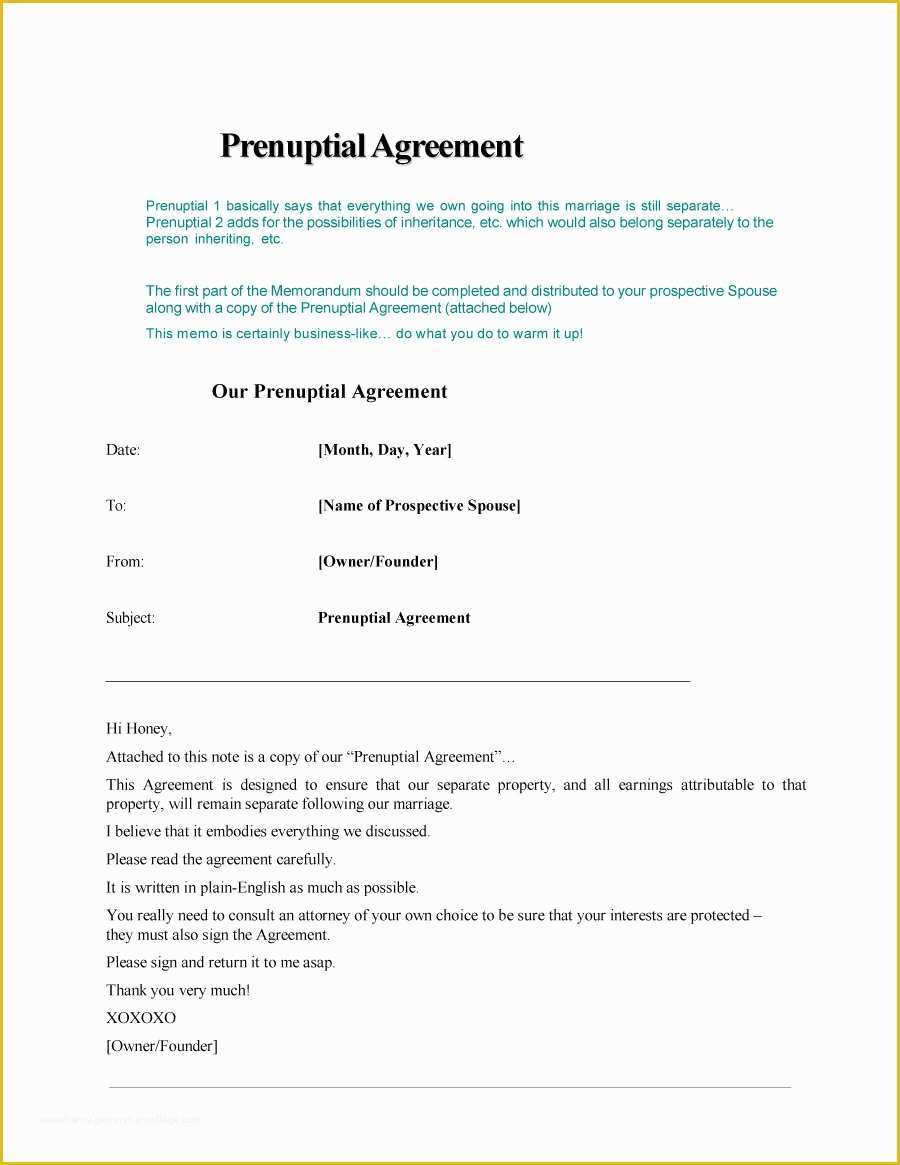 Prenup Template Free Of 30 Prenuptial Agreement Samples & forms Template Lab