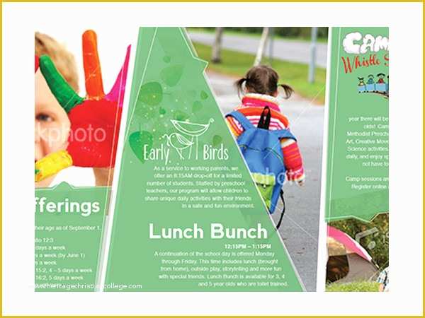 Preschool Brochure Template Free Of 9 Preschool Brochures