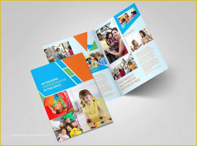 Preschool Brochure Template Free Of Fun Preschool Brochure Template