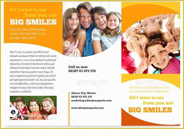 Preschool Brochure Template Free Of Kindergarten Brochure Template–10 Free Pdf Psd Ai