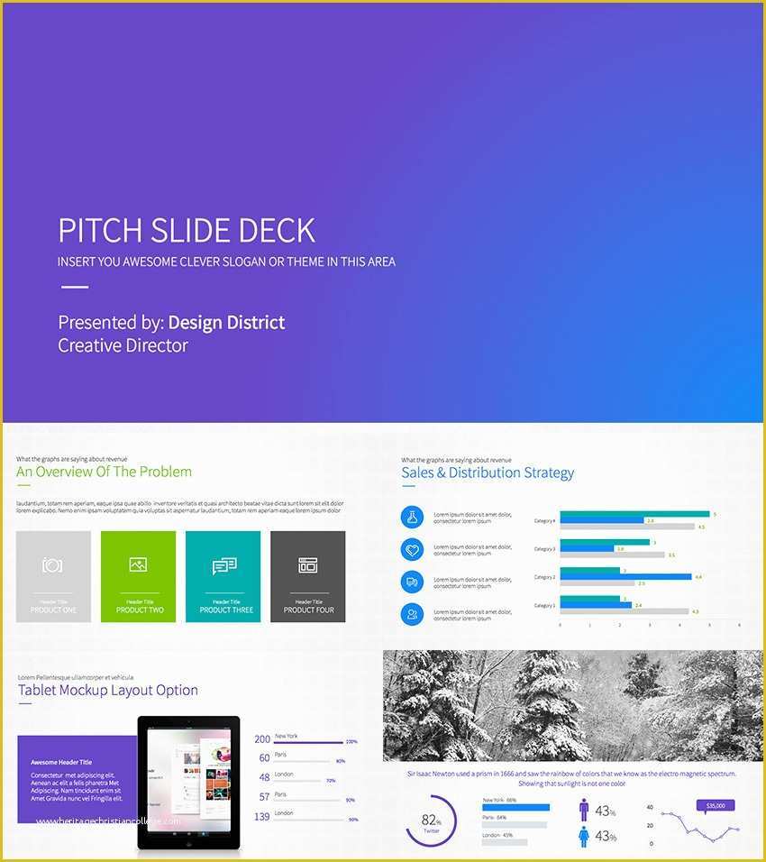 Presentation Deck Template Free Of 25 Best Pitch Deck Templates for Business Plan Powerpoint