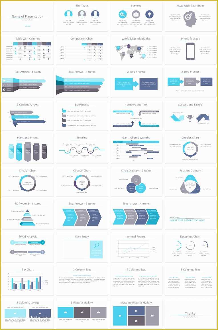 Presentation Deck Template Free Of Minimal Powerpoint Template Presentationdeck