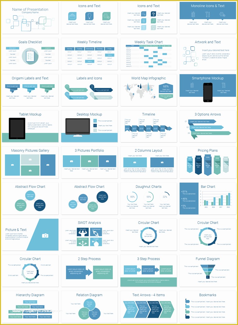 Presentation Deck Template Free Of Modern Corporate Powerpoint Template theme