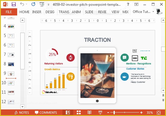 Presentation Deck Template Free Of Pitch Decks that Created Successful Panies