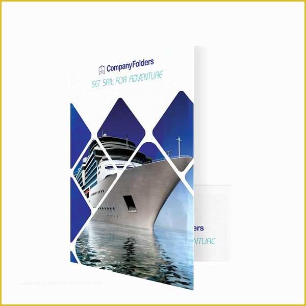 Presentation Folder Templates Free Of Free Template Cruise Ship Adventure Presentation Folder