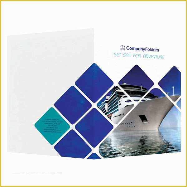 Presentation Folder Templates Free Of Free Template Cruise Ship Adventure Presentation Folder