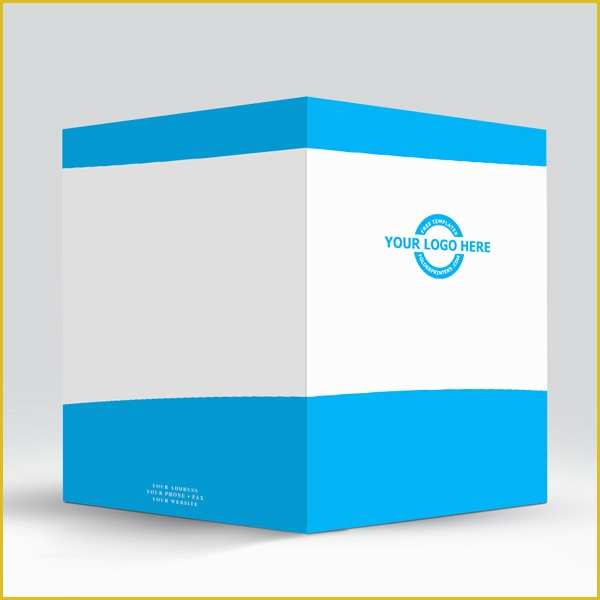 Presentation Folder Templates Free Of Presentation Folder Cyan