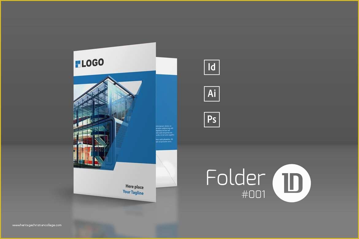 Presentation Folder Templates Free Of Presentation Folder Template 001 Stationery Templates