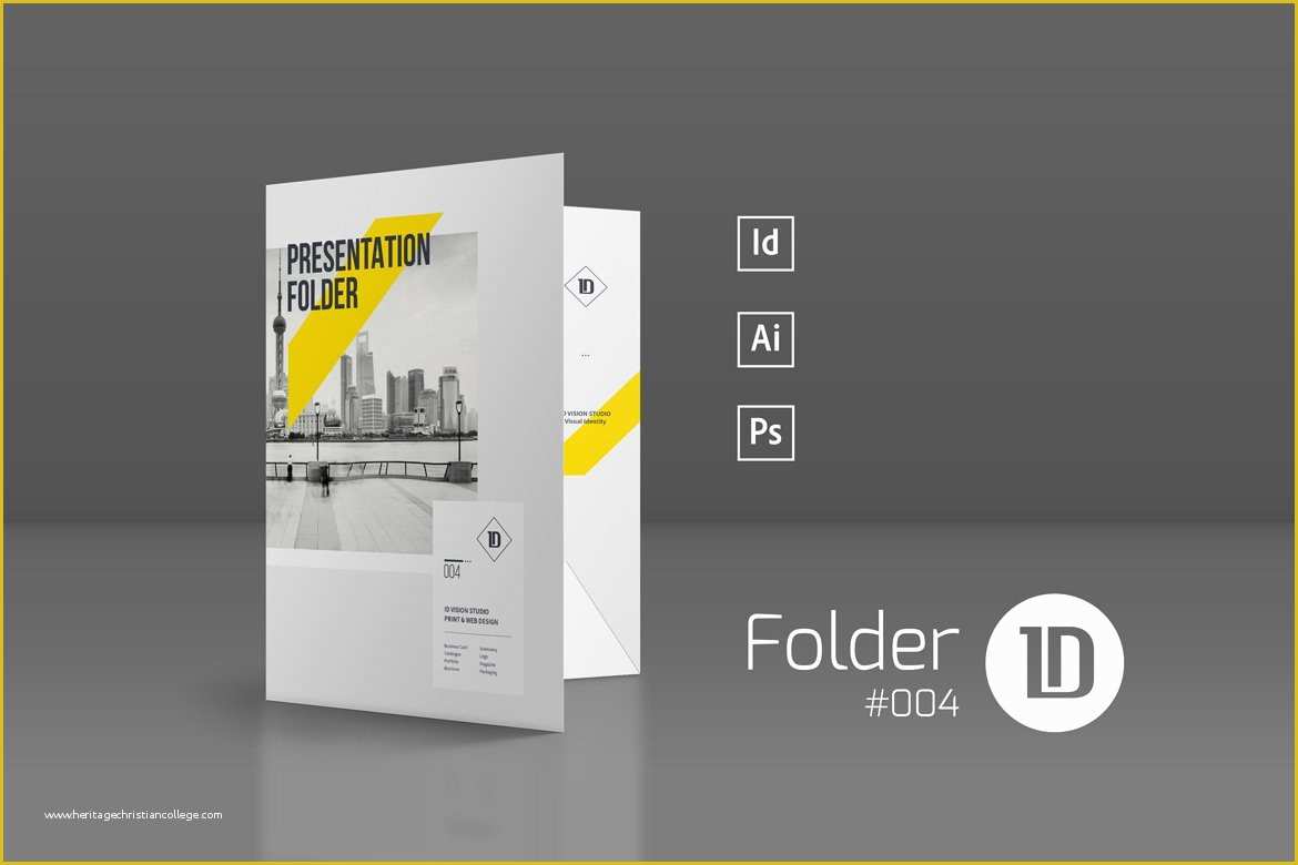 Presentation Folder Templates Free Of Presentation Folder Template 004 Stationery Templates