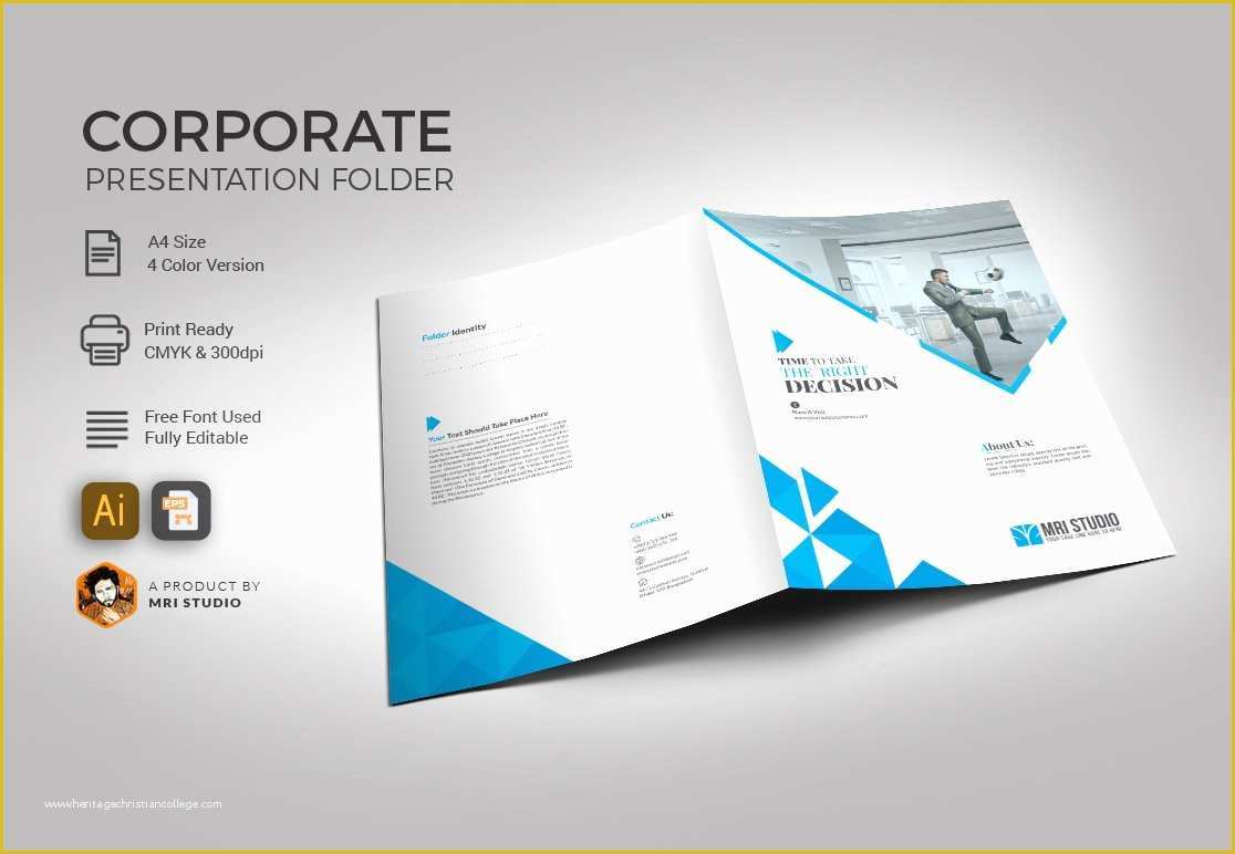 Presentation Folder Templates Free Of Presentation Folder Template Stationery Templates