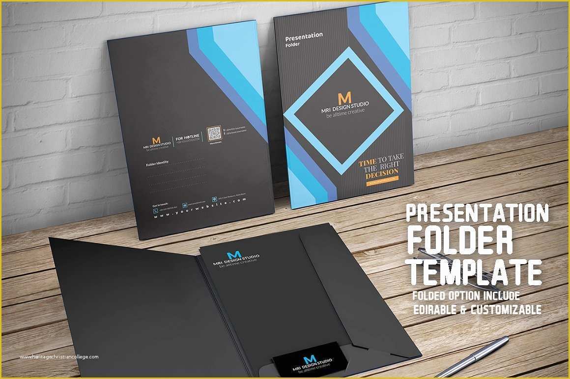 Presentation Folder Templates Free Of Presentation Folder Template Stationery Templates