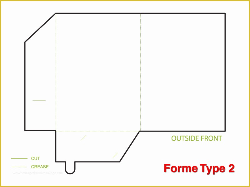 Presentation Folder Templates Free Of Printed Presentation Folder A4 Template 2