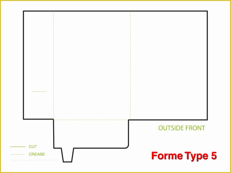 Presentation Folder Templates Free Of Printed Presentation Folder A4 Template 5