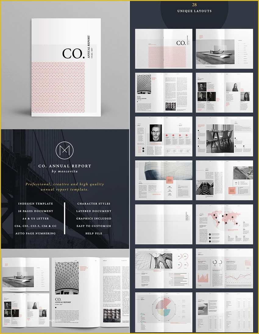 Presentation Indesign Template Free Of 15 Annual Report Templates with Awesome Indesign Layouts