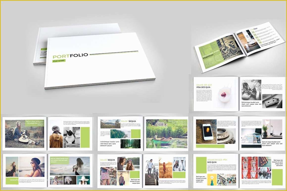 Presentation Indesign Template Free Of Indesign Portfolio Brochure V127 Brochure Templates
