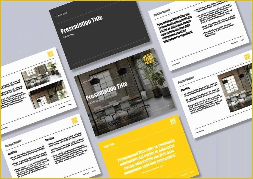 Presentation Indesign Template Free Of Indesign Presentation Template