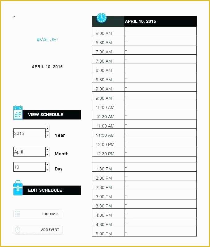 Preventive Maintenance Schedule Template Excel Free Of Pm Schedule Template