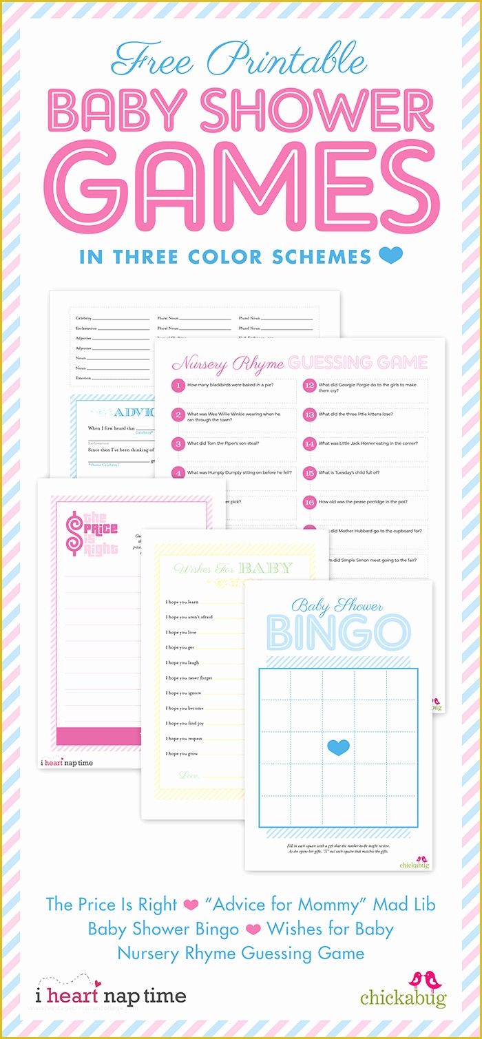 Price is Right Baby Shower Game Free Template Of Baby Shower Games S and for