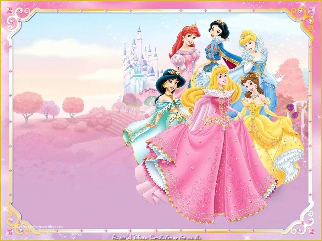 Princess Birthday Invitation Templates Free Of Free Printable Disney Princess Birthday Invitation