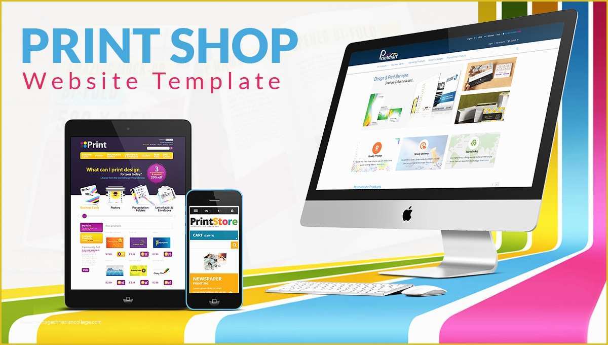 Printing Website Template Free Of Print Shop Website Template Printcart Blog