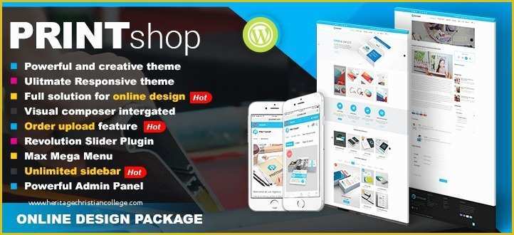 Printing Website Template Free Of Wordpress themes Wordpress Printshop Website Templates