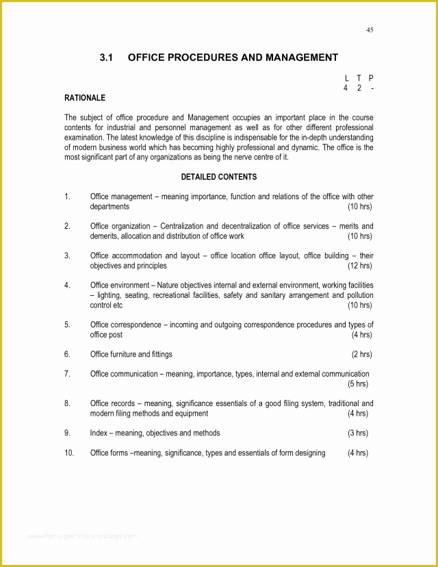 Procedure Manual Template Free Download Of Fice Procedures Manual Template Free Download