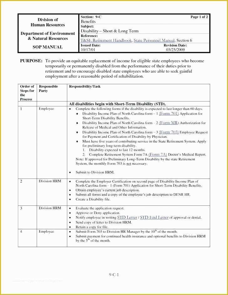 Procedure Manual Template Free Download Of It Policies and Procedures Template