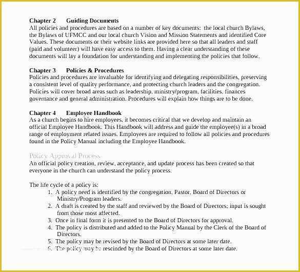 Procedure Manual Template Free Download Of Policy and Procedure Template Examples Sample Fice