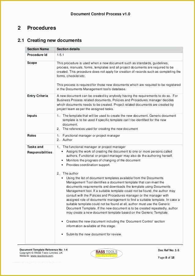 Process Document Template Free Of Information asset Inventory Spreadsheet Free Download Free