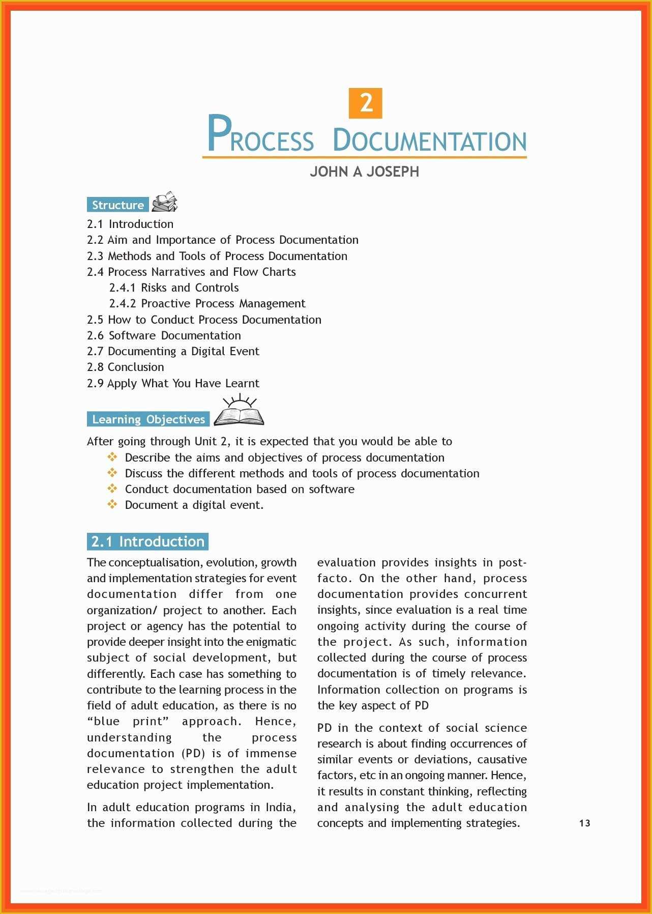 Process Document Template Free Of Lovely Gemba Walk Template