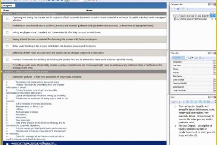 Process Document Template Free Of Process Management Checklists to Do Lists for Preventing