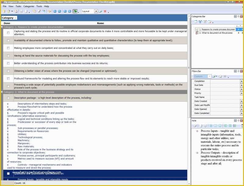 Process Document Template Free Of Process Management Checklists to Do Lists for Preventing