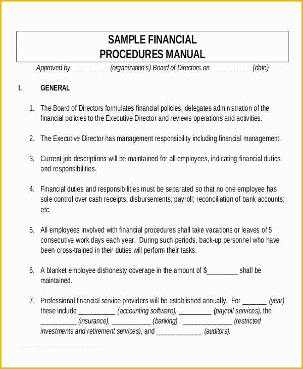 Process Manual Template Free Of 8 Instruction Manual Templates Free Sample Example