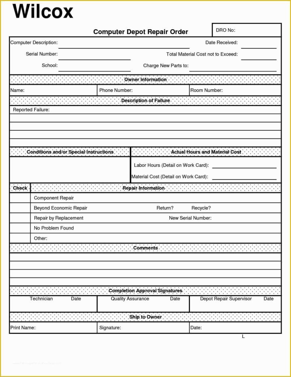 Product Registration form Free Template Of Parts order form Template Free Sampletemplatess