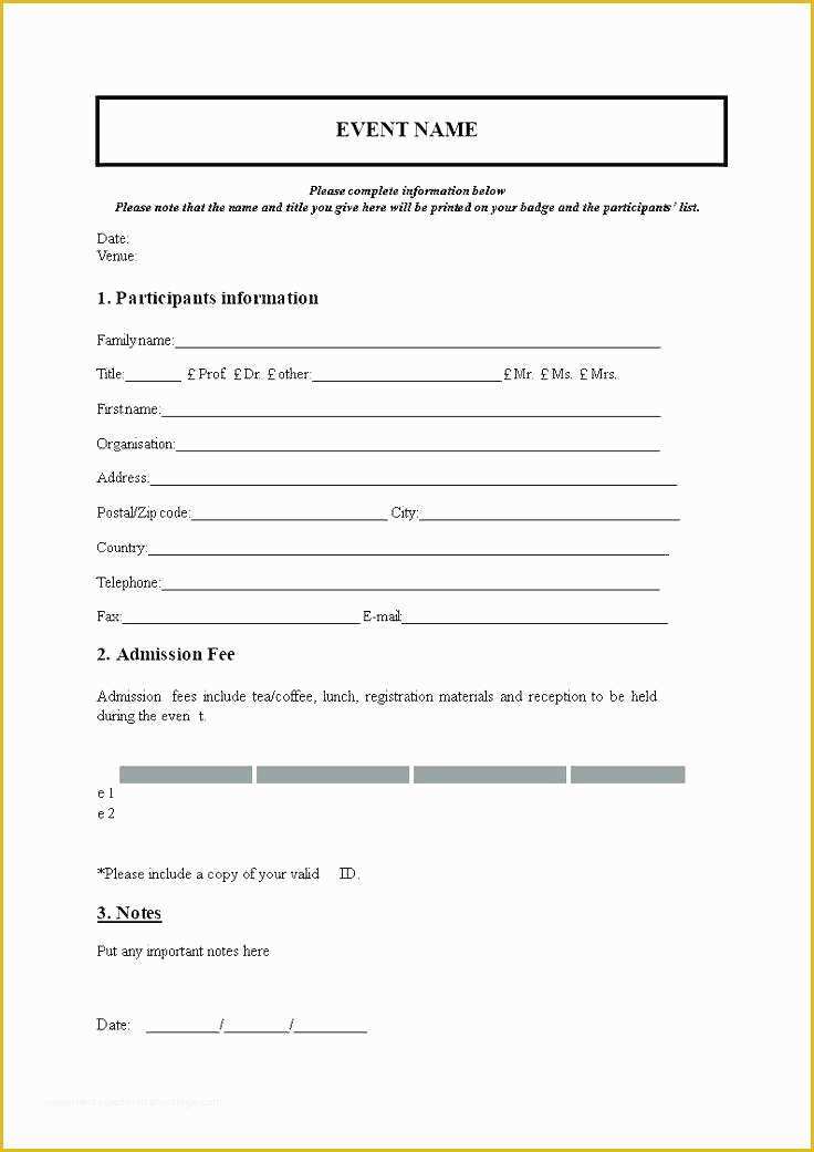 Product Registration form Free Template Of Registration form Template Unique Student Free Download