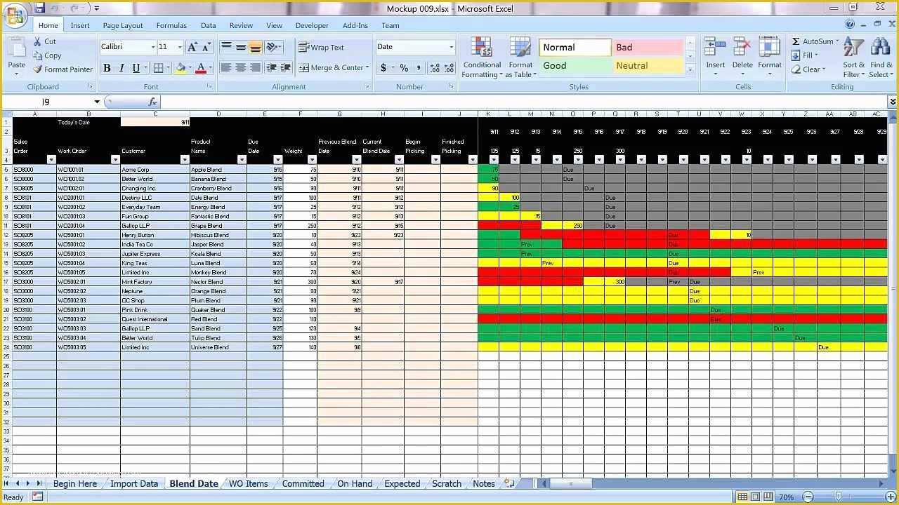 Production Planning Templates for Free In Excel Of Excel Graphical Production Planning and Control Planner