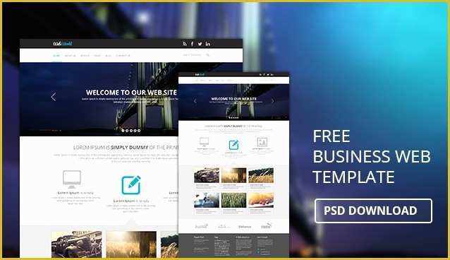 Professional Business Website Templates Free Download Of Free Business Web Template Psd