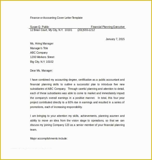 Professional Cover Letter Template Free Of 17 Professional Cover Letter Templates Free Sample